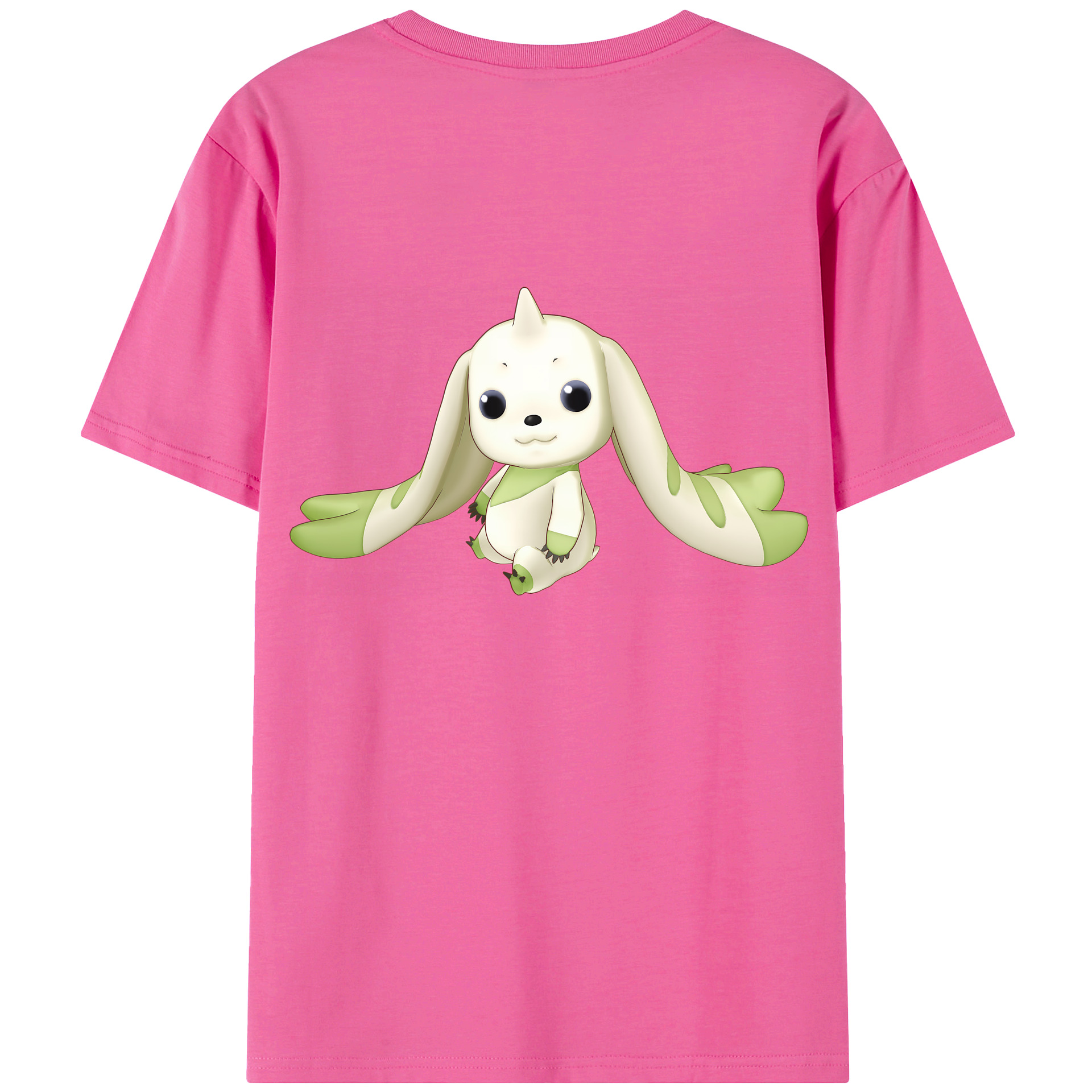 （画像用） Digimon デジタルモンスター/デジモン レディース半袖Tシャツ(バックプリント)